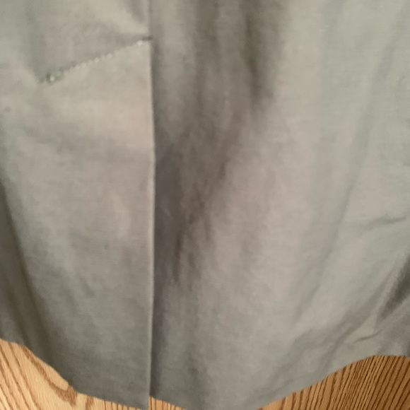 Votre Nom trench coat, quality, lined, belted, pockets, tan, double breasted, XL - Picture 12 of 15